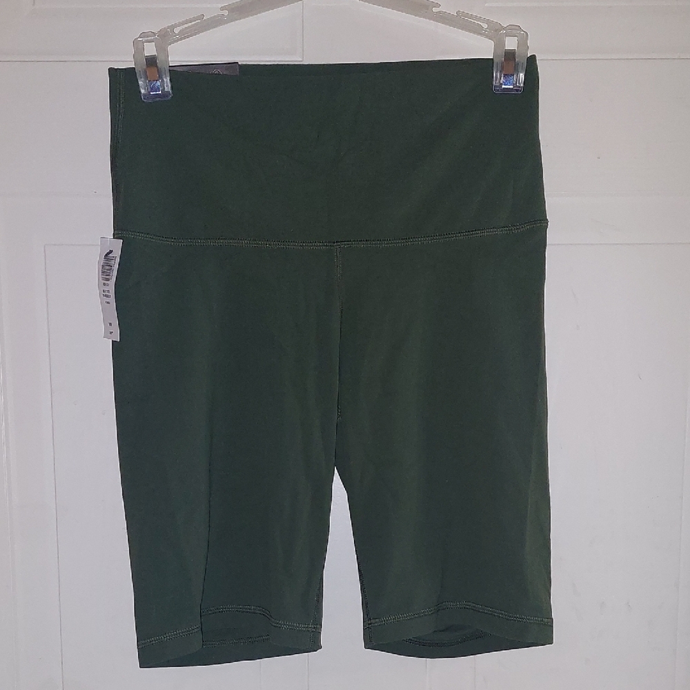 TNA Butter Women's Forest Green Bike Shorts